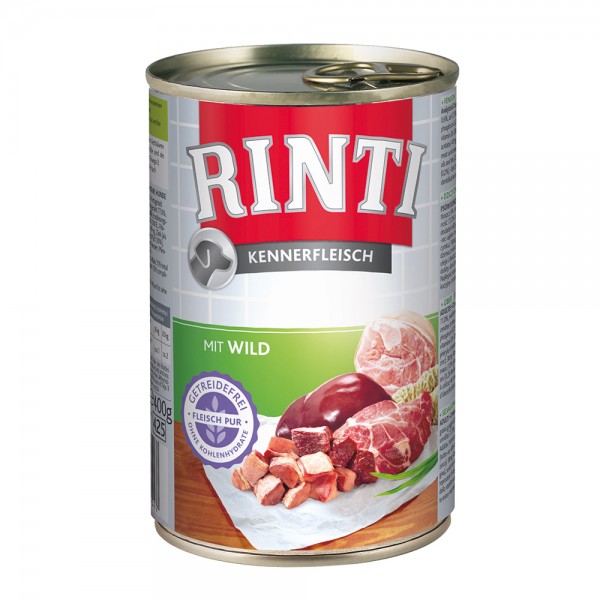 Rinti Kennerfleisch Wild 400 g Dose