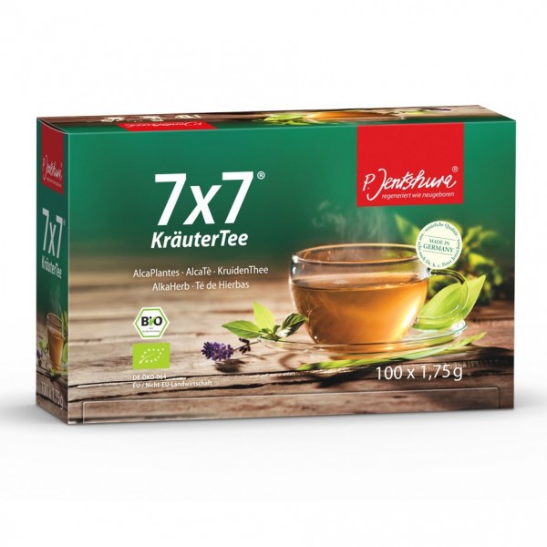 P. Jentschura 7x7 BIO Kräutertee 100 Beutel á 1,75 g