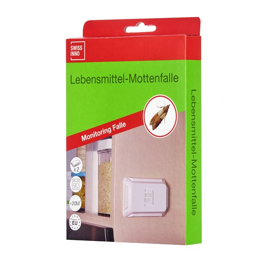 Swiss Inno Lebensmittel-Mottenfalle (mit Pheromon-Köder)