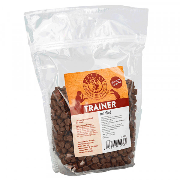 Bello Trainer (mit Wild) 500 g Die natürliche Belohnung