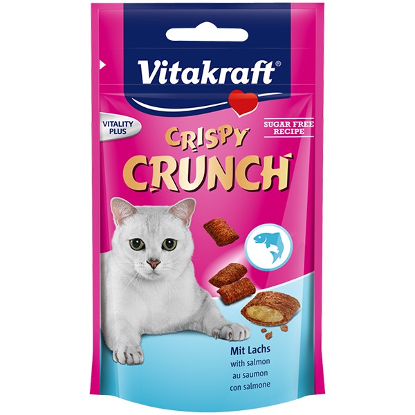 Vitakraft Cat Crispy Crunch mit Lachs 60 g