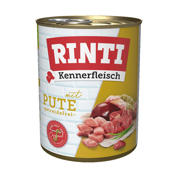 Rinti Kennerfleisch Pute Dose 800 g getreidefrei