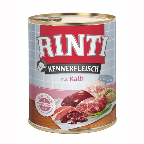 Rinti Kennerfleisch Kalb Dose 800 g