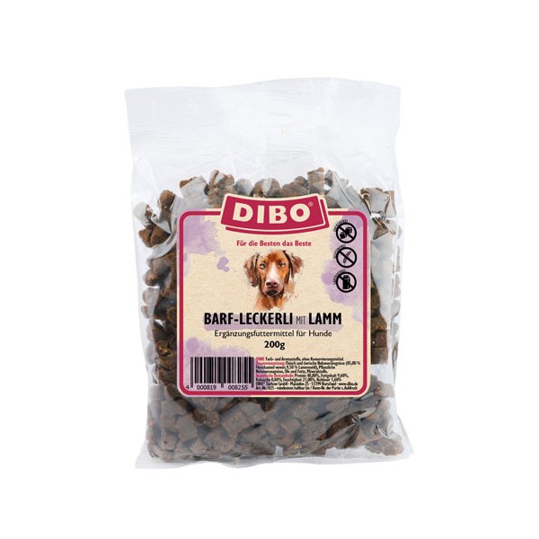 Dibo BARF-Leckerli Lamm 200 g