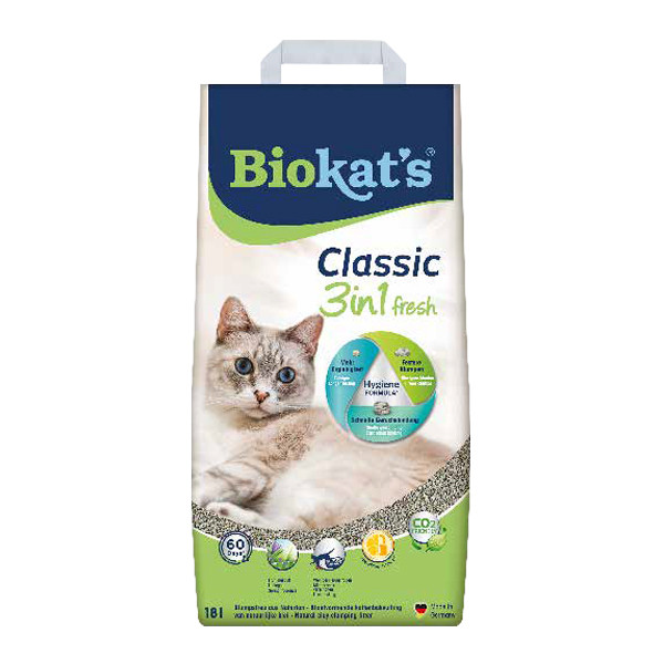 Biokats Klumpstreu Classic fresh 18 l