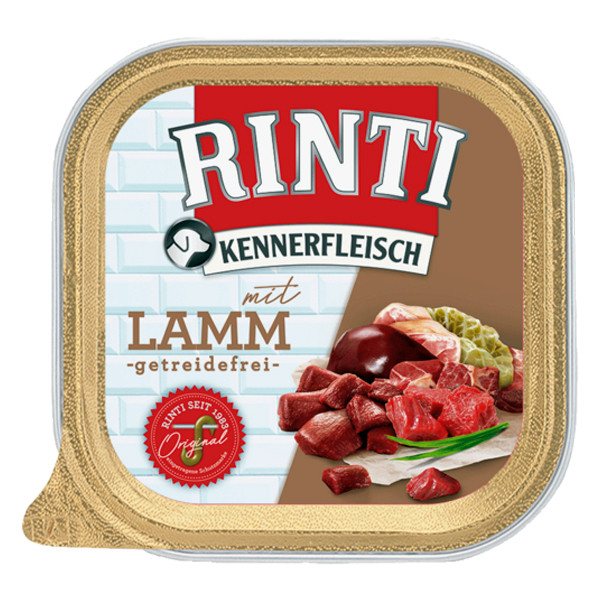 Rinti Kennerfleisch getreidefrei Lamm 300 g Schale