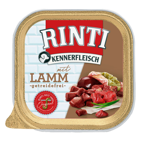 Rinti Kennerfleisch Lamm Schale 300 g getreidefrei