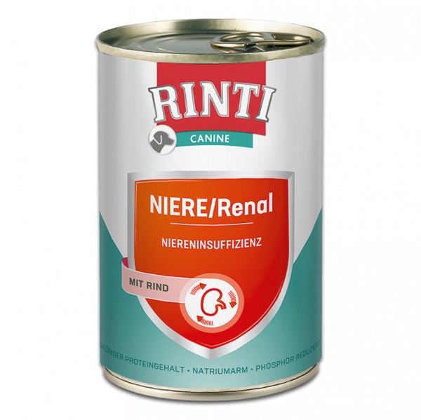 RINTI CANINE Niere / Renal Rind 400g Dose