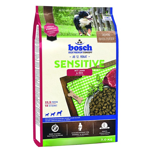 Bosch Sensitiv Lamm & Reis 3 kg