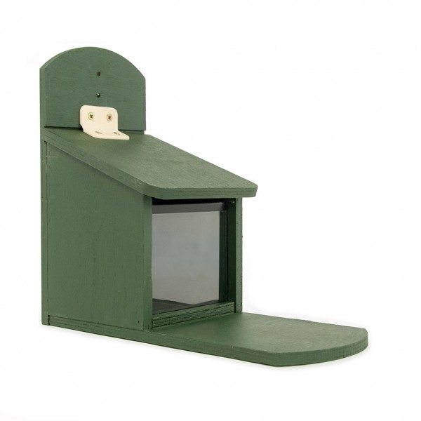 Eichhörnchen-Futterautomat aus Holz 303140119