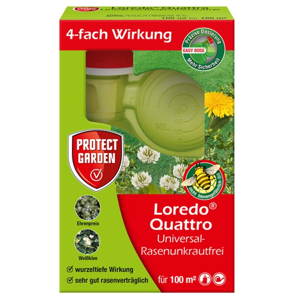 Protect Garden Loredo® Quattro Universal Rasenunkrautfrei 250 ml für 100 m²