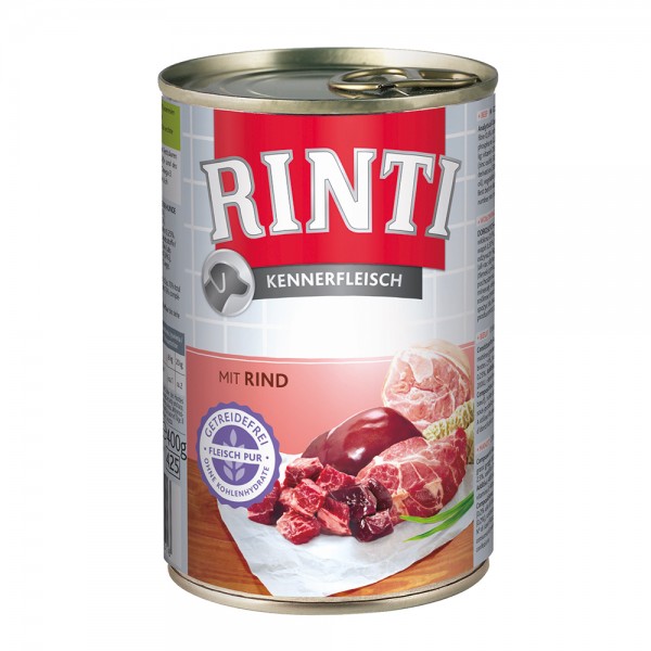 Rinti Kennerfleisch Rind 400 g Dose
