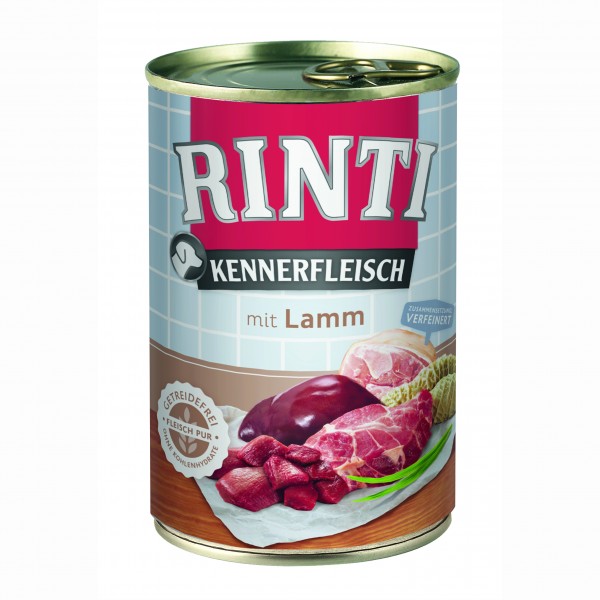 Rinti Kennerfleisch Lamm Dose 400 g