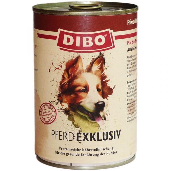 Dibo Pferd EXKLUSIV 400 g Ringpulldose