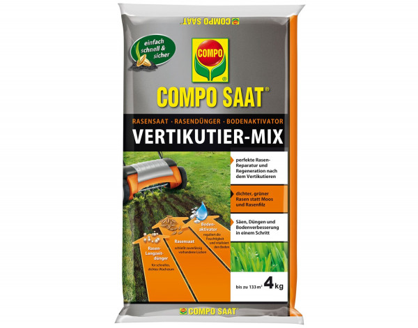 COMPO SAAT Vertikutier Mix 4 kg für bis zu 133 m²