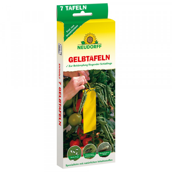 Neudorff Gelbtafeln (kleinformatig) 7,5 x 20 cm 7 Tafeln