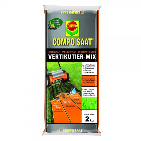 COMPO SAAT Vertikutier Mix 2 kg für bis zu 66 m²