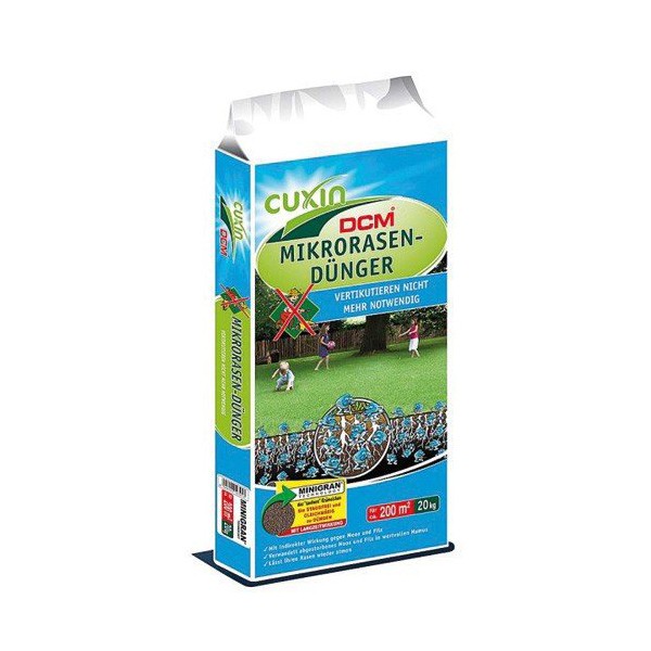 Cuxin DCM Mikro Rasengünger 20 kg für 200 m²
