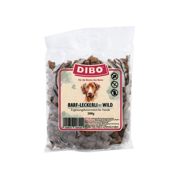Dibo BARF-Leckerli Wild 200 g