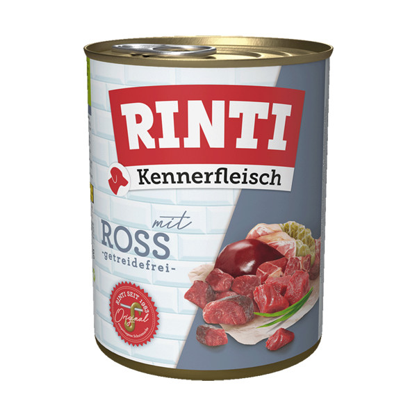 Rinti Kennerfleisch Ross Dose 800 g getreidefrei