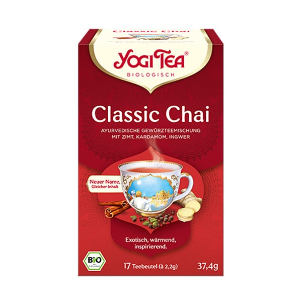 Yogi Tea BIO Gewürzteemischung CLASSIC CHAI 17 Teebeutel